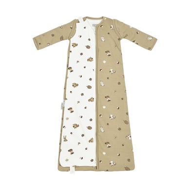 Meyco All-season slaapzak Forest Animals - Sand - one size fits all