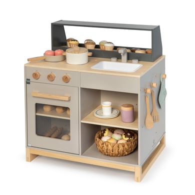 Image of MUSTERKIND® Cucina giocattolo e negozio Prunus, grigio/nature059
