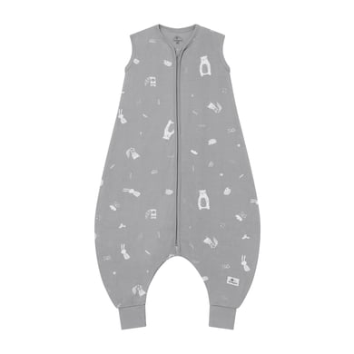 kindsgard Saco de dormir de verano smalig con pies gris