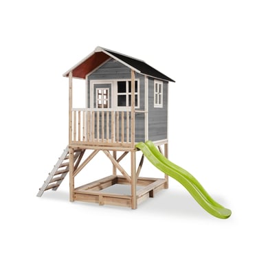EXIT Toys EXIT Loft 500 houten speelhuisje - grijs