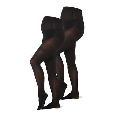 Noppies 2-pack Zwangerschapspanty 40 deniers Black