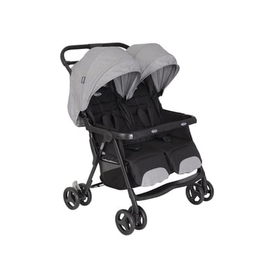 GRACO Poussette double côte à côte Duorider Steeple Gray