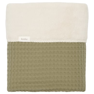 koeka Babyfilt plysch Oslo moss 75 x 100 cm