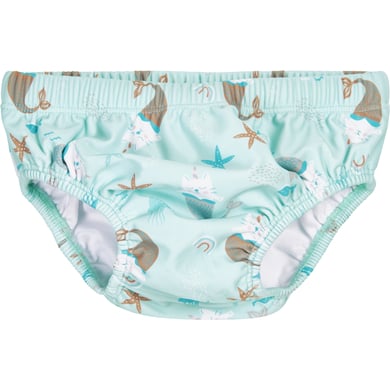 Image of Playshoes Pantaloni da pannolino unicorno suricato menta059