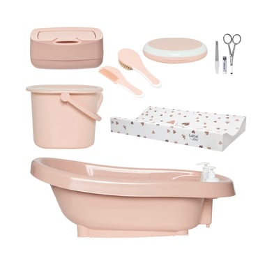 Fabulous bébé-jou® Thermo bad set de Luxe Pale Pink