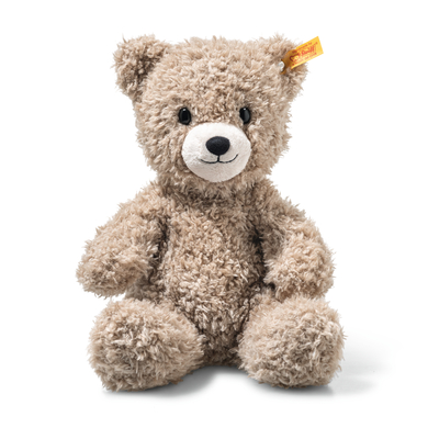 Steiff Caspar teddybjörn 28 cm, ljusbrun med ljus