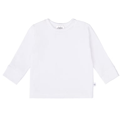 Image of LÄSSIG Camicia bebè a maniche lunghe a coste milky bianco059