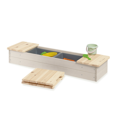 Pinolino Sand låda 'Hedda', beige/natur