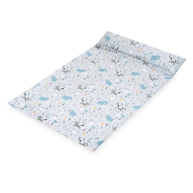 JULIUS ZÖLLNER Jerseyskydd Loop Comfy för skötbäddar Softy Smart Friends 85 x 75 cm