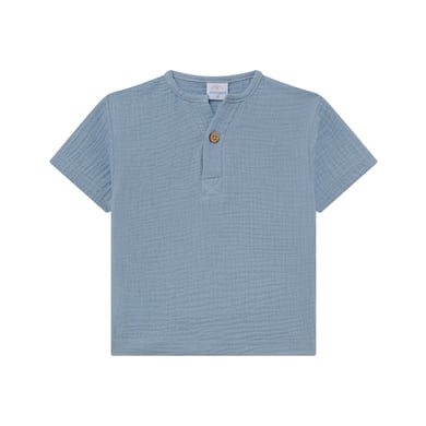 Image of kindsgard Maglietta in mussola solmig blu059