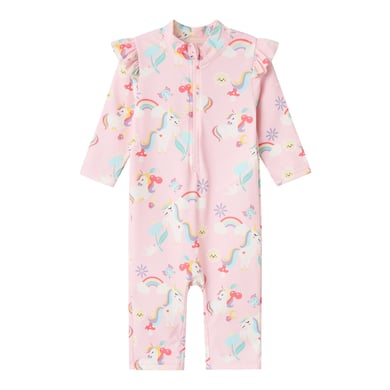 name it UV-baddräkt Nmfzila Parfait Pink