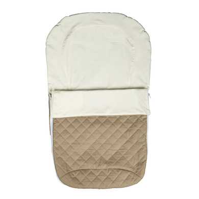 Altabebe Saco cubrepiés para silla de paseo beige