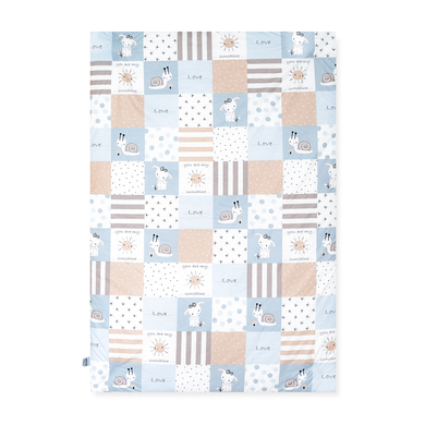 JULIUS ZÖLLNER Manta rastrera Parche Azul 95 x 135 cm