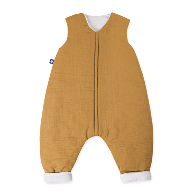 JULIUS ZÖLLNER Saco de dormir bebé Jumper forrada muselina cinnamon