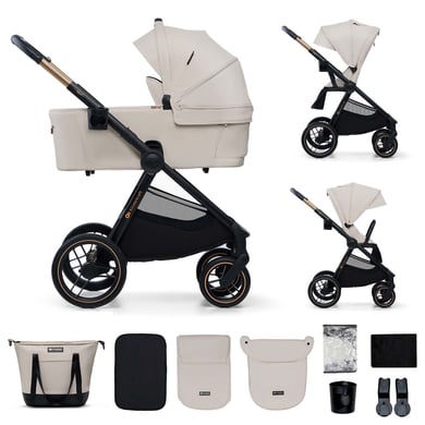 Kinderkraft Barnvagn 2in1 NEA 2 Soft Beige