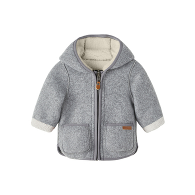 name it Chaqueta Outdoor Nbnmily Gris Melange