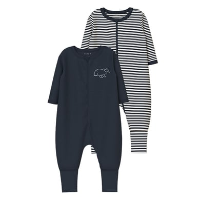 name it Sleep overall 2-pack Dark Sapphire