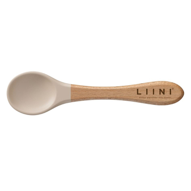 LIINI® Cuchara de madera para gachas, beige