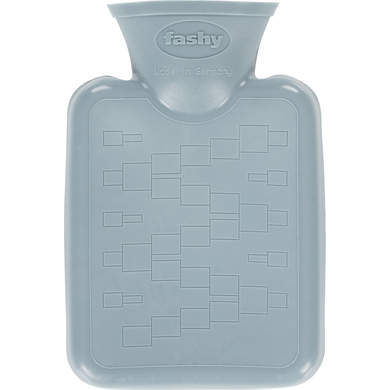 fashy® fickvärmare 0,3 L med vikbart handtag i stålblått