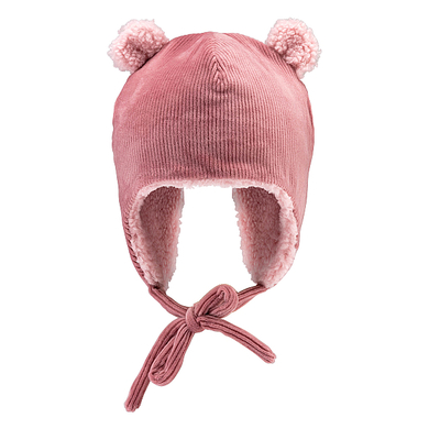 Sterntaler Gorra inca orejas rosa mate