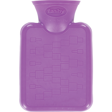 fashy® fickvärmare 0,3 liter med vikbart handtag i lila