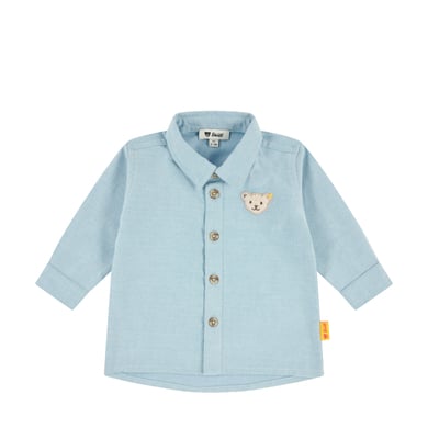 Image of Steiff powder Camicia a maniche lunghe - blu059