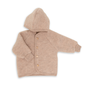 Engel Sand Giacca bambino con cappuccio melange