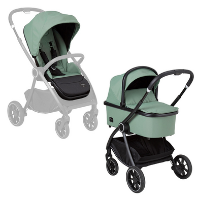 Hartan Poussette combinée Verso menthe