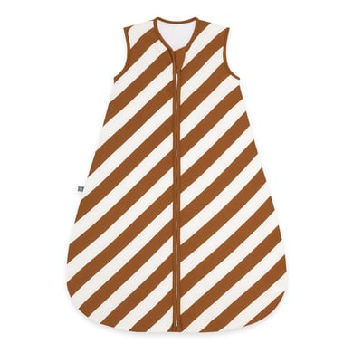 emma & noah saco de dormir rayas toffee