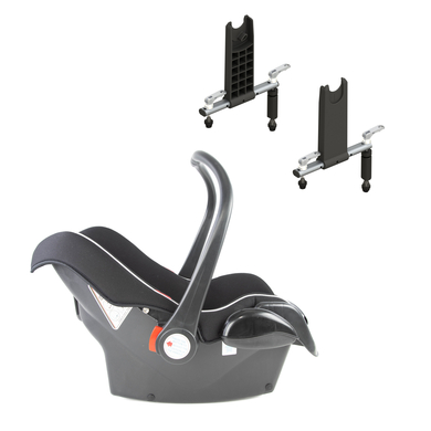 Qeridoo Silla de coche con adaptador