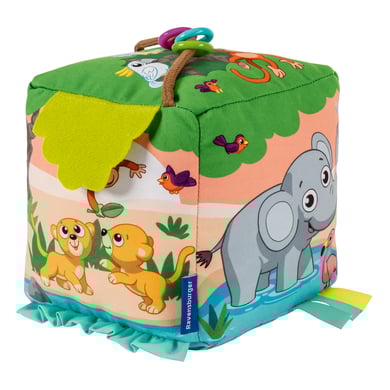Ravensburger gioco+ abilità motorie gioco musicale cubo: animali selvatici