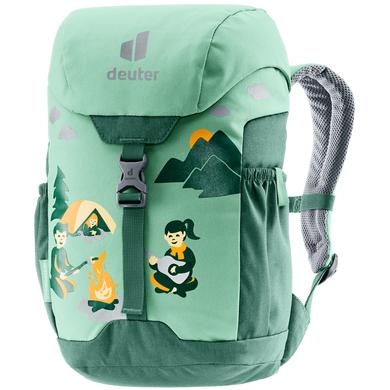 deuter Barnryggsäck gosedjursbjörn spearmint-seagreen