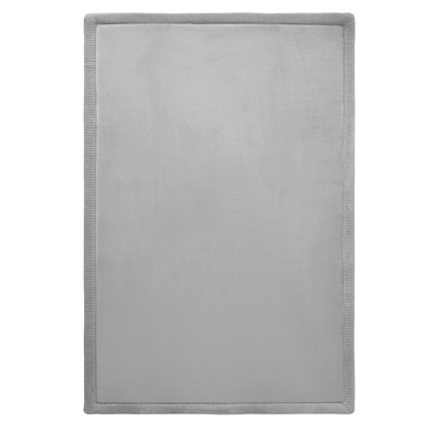 Hakuna Matte Lekmatta i sammet för baby 120 x 170 cm, grå