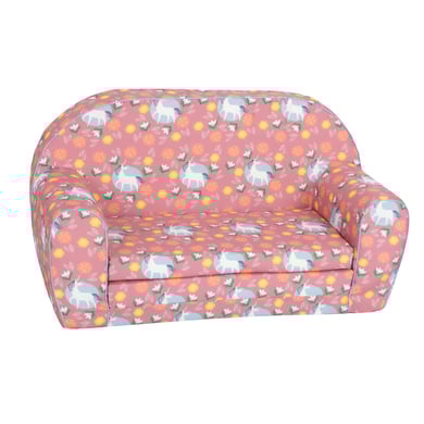 Image of knorr toys® Divano unicorno per bambini, rosa059
