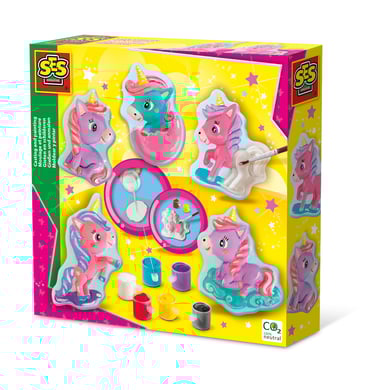 Image of SES Creative® Versare e colorare - Baby unicorni059