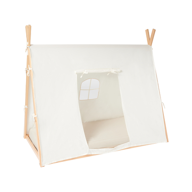 Kindsgard Hoes skjufold crème voor tipi bed skjuly