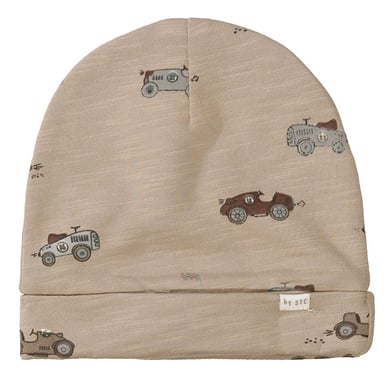 Staccato Beanie donker nature aop