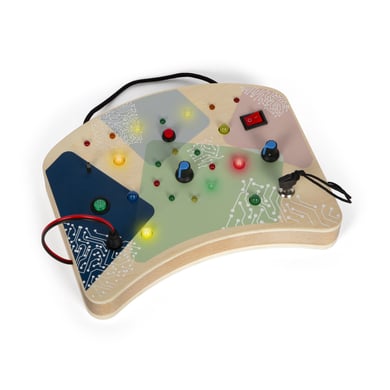 small foot® Motoraktivitetstavla LED-lampa och strömbrytare