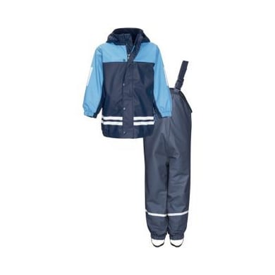 Playshoes 2-delad regndräkt marine