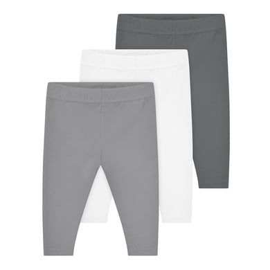 kindsgard Legging besker 3-pack grijs