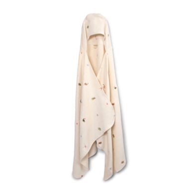 Filibabba handdoek met capuchon en borduurpatroon GOTS - Dino Beach