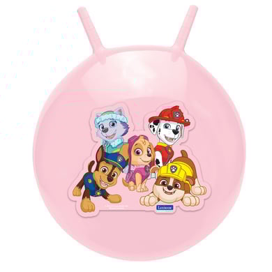 LEXIBOOK Paw Patrol uppblåsbar studsboll 45cm med pump, rosa