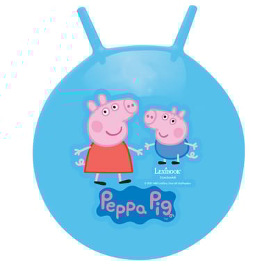 LEXIBOOK Palla gonfiabile Peppa Wutz 45 cm con pompa, blu