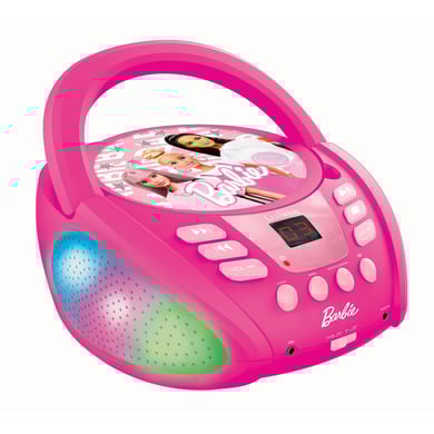 LEXIBOOK Barbie Bluetooth® CD-spelare med ljuseffekter