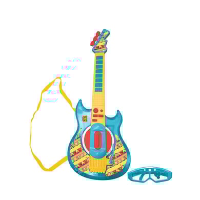 LEXIBOOK Minions elektroniska gitarr med glasögon och mikrofon
