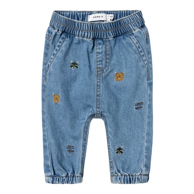 name it Medium U-Shape Jeans Nbmben Blå Denim