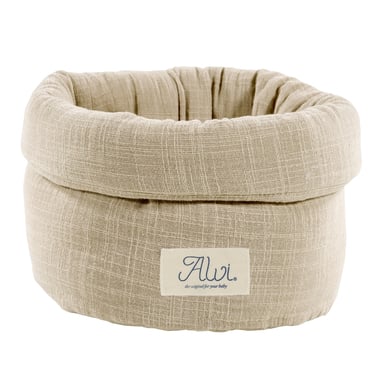 Alvi® Utensilo rund Specialtyg Slub Muslin