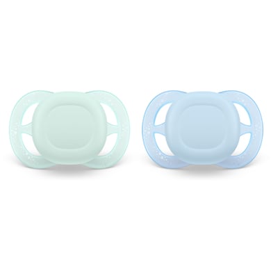 Image of Avent Philips Soother Ultra Start SCF075/02 in blu/verde059
