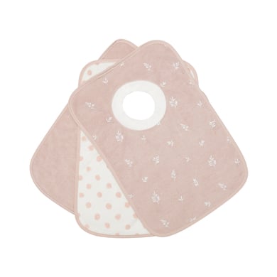 kindsgard Bavaglino da cova happaklat confezione da 3 ramoscelli rosa