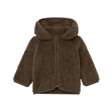 kindsgard Teddyjacka kuddel brun